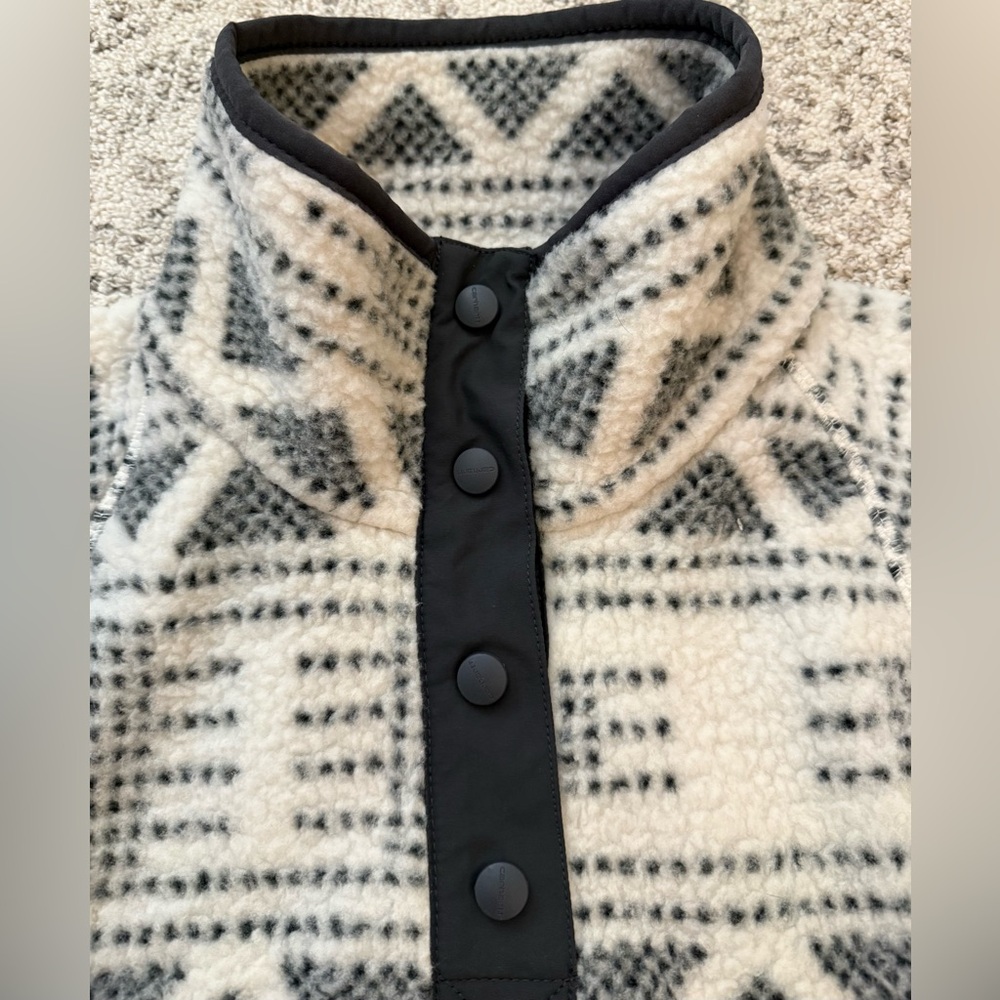 Carhartt Fleece Pullover Aztec Print Sz M - Picture 9 of 9